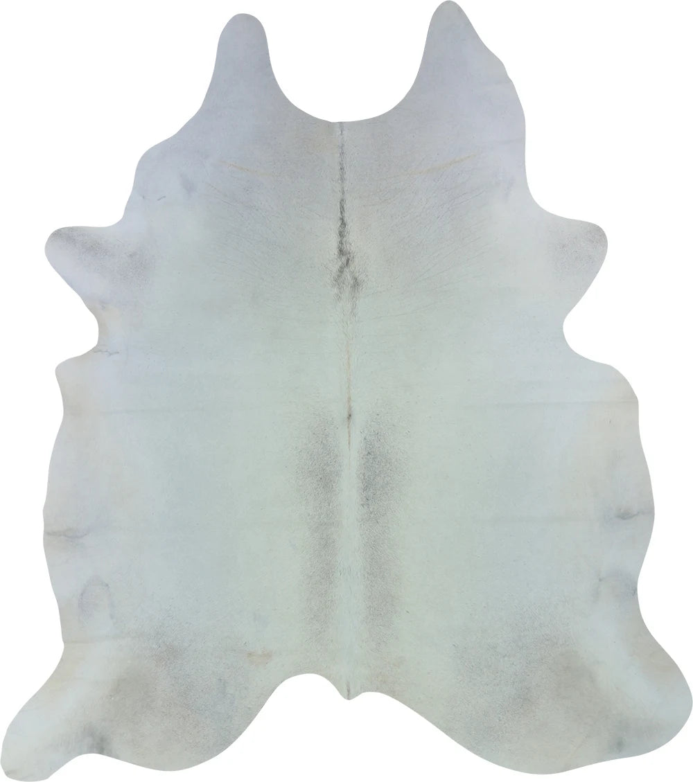 COWHIDE LARGE BEIGE GREY 3.5-3.9M - 229cm 201cm