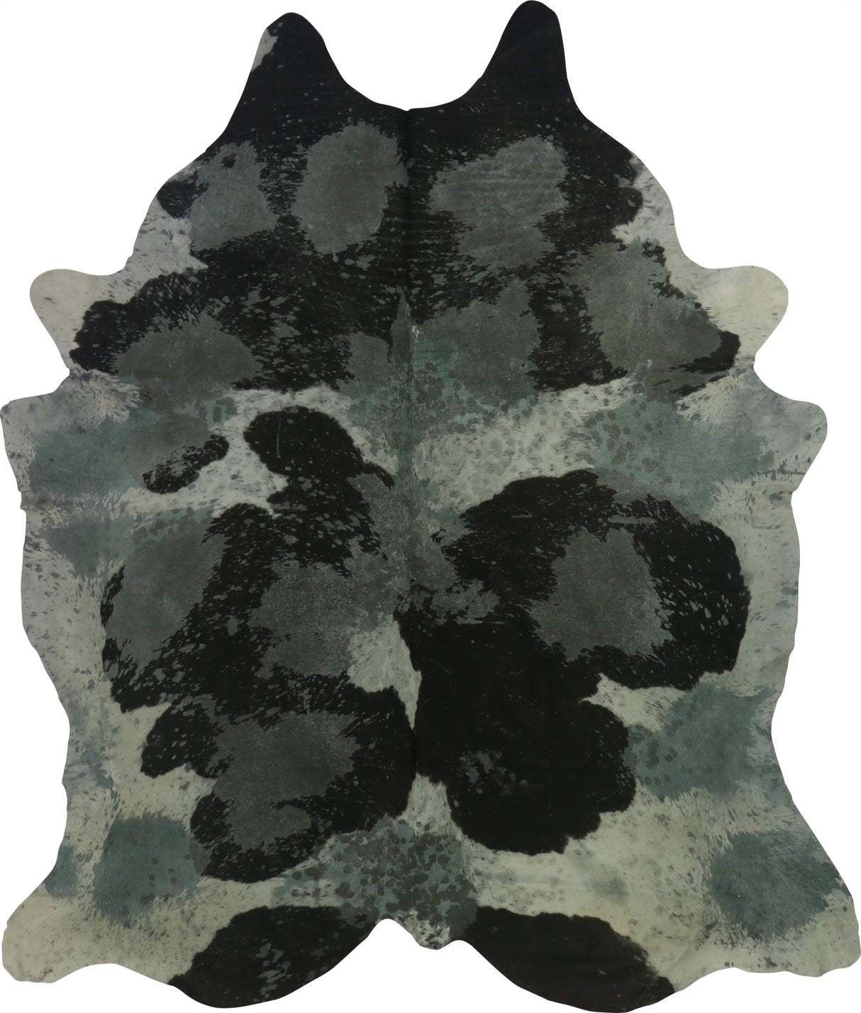 COWHIDE ASSORTED ACID WASH 3-5M - 257cm 217cm