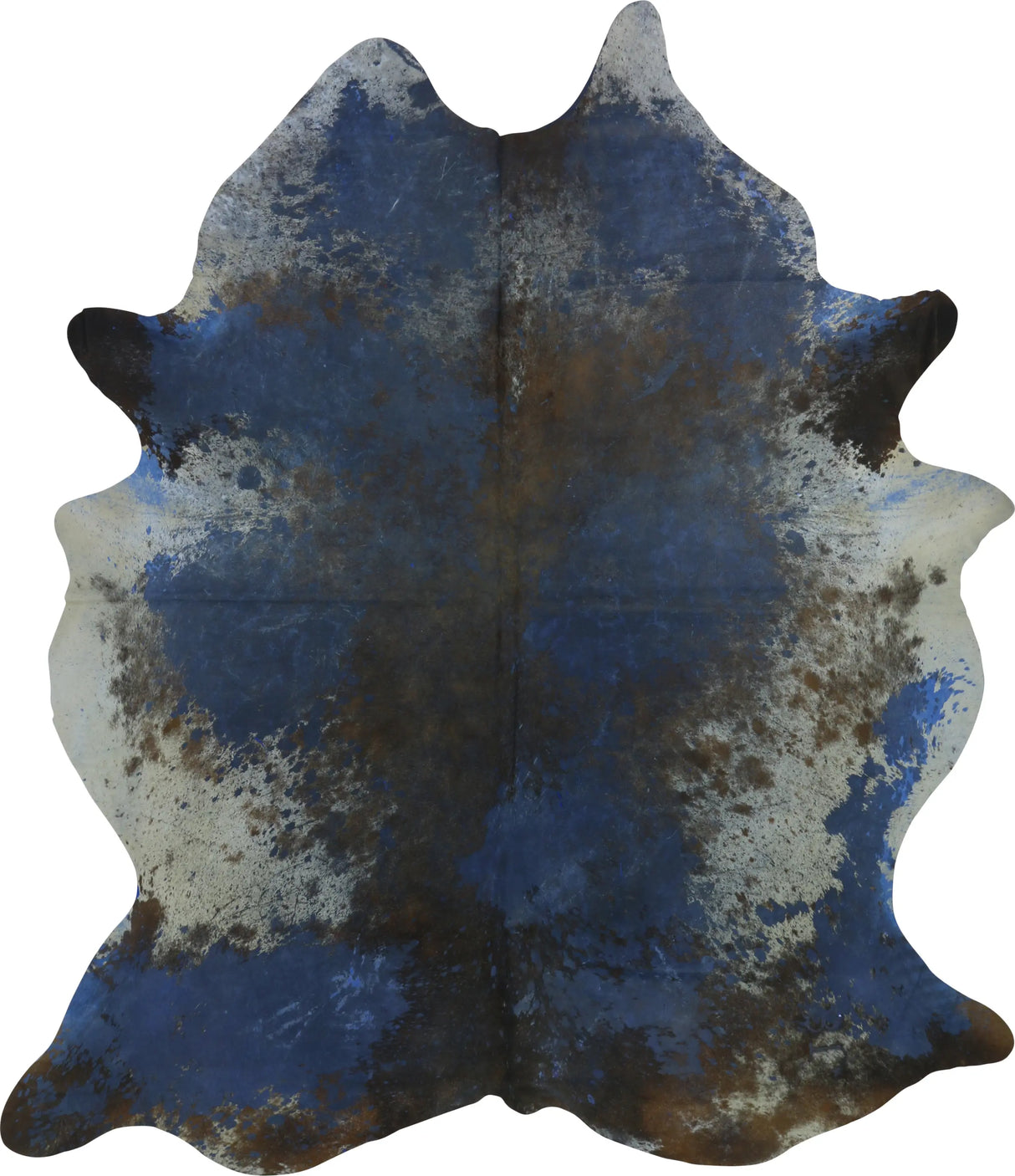 COWHIDE ASSORTED ACID WASH 3-5M - 244cm 209cm