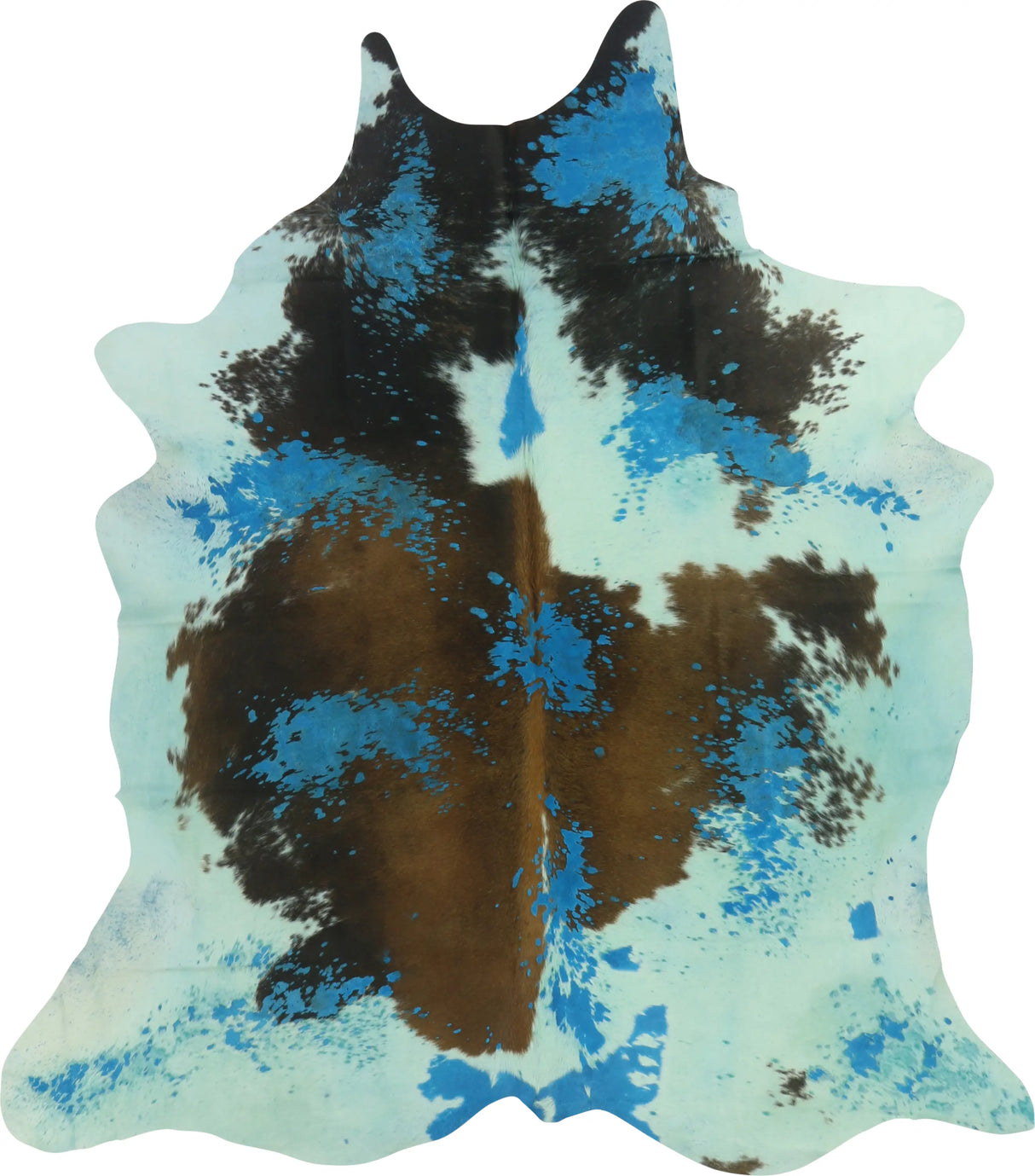 COWHIDE ASSORTED ACID WASH 3-5M - 212cm 186cm