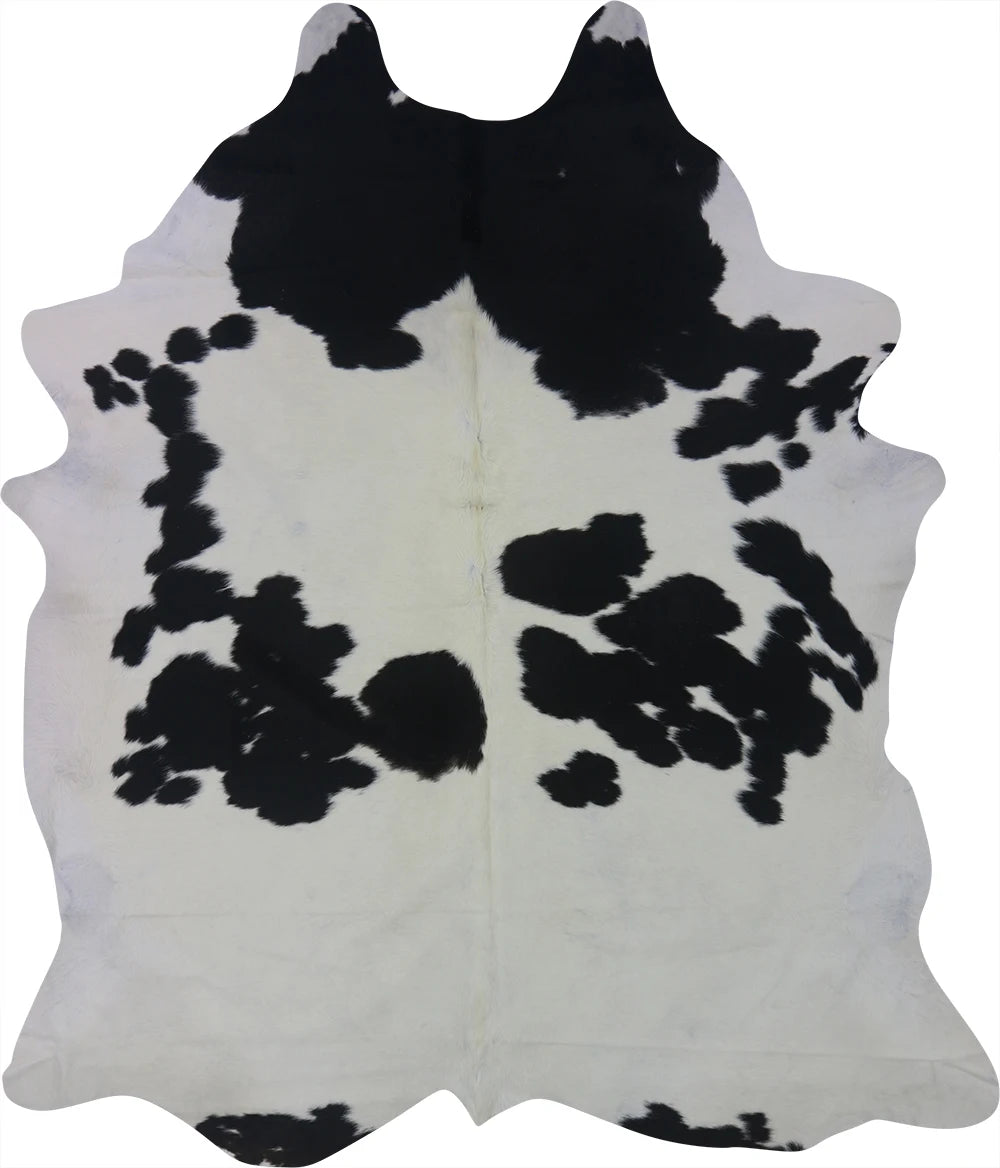 COWHIDE XXL BLACK & WHITE 4.5-4.9M - 262cm 227cm