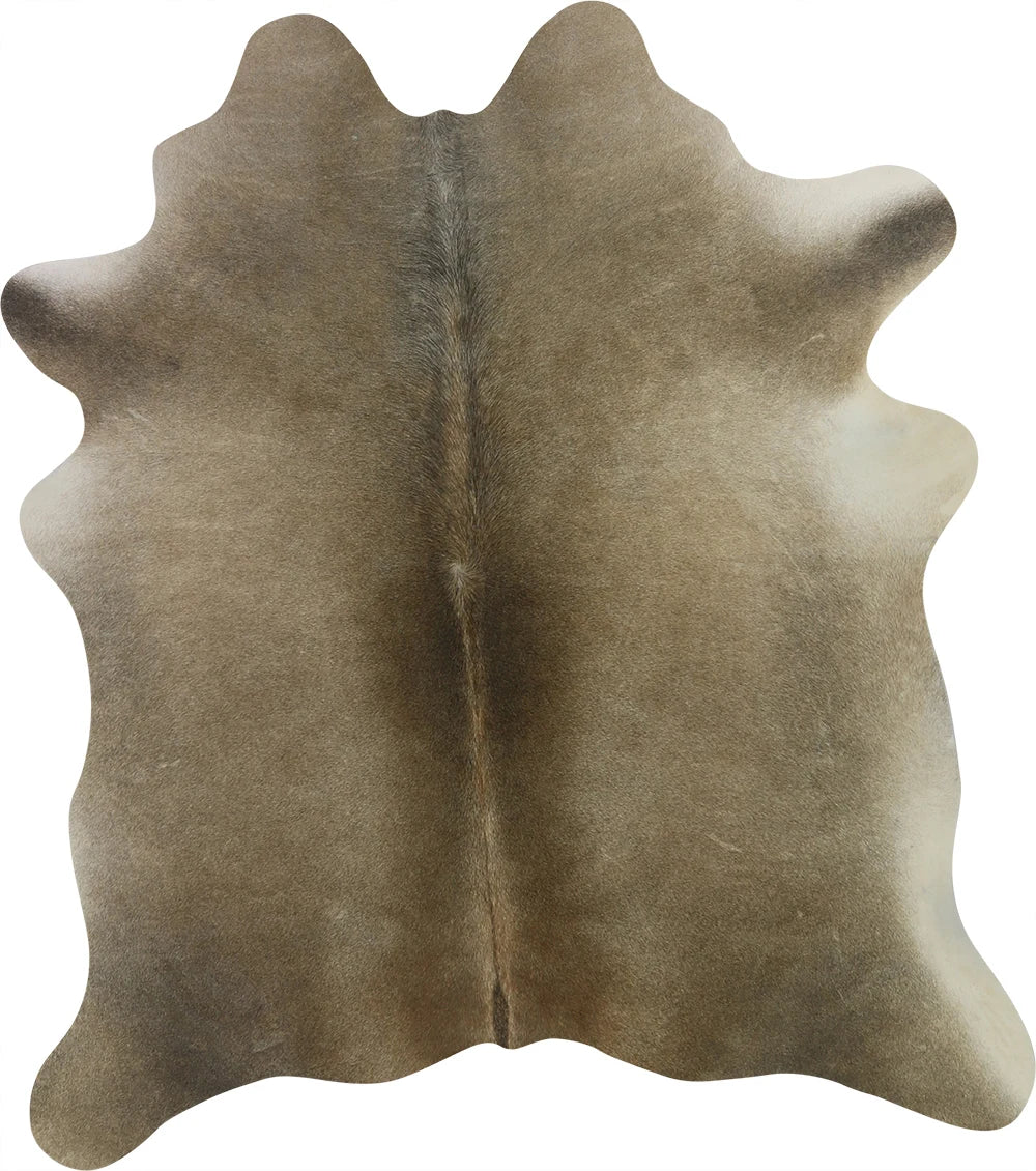 COWHIDE MEDIUM BEIGE GREY 2.5-3.4M - 176cm 166cm