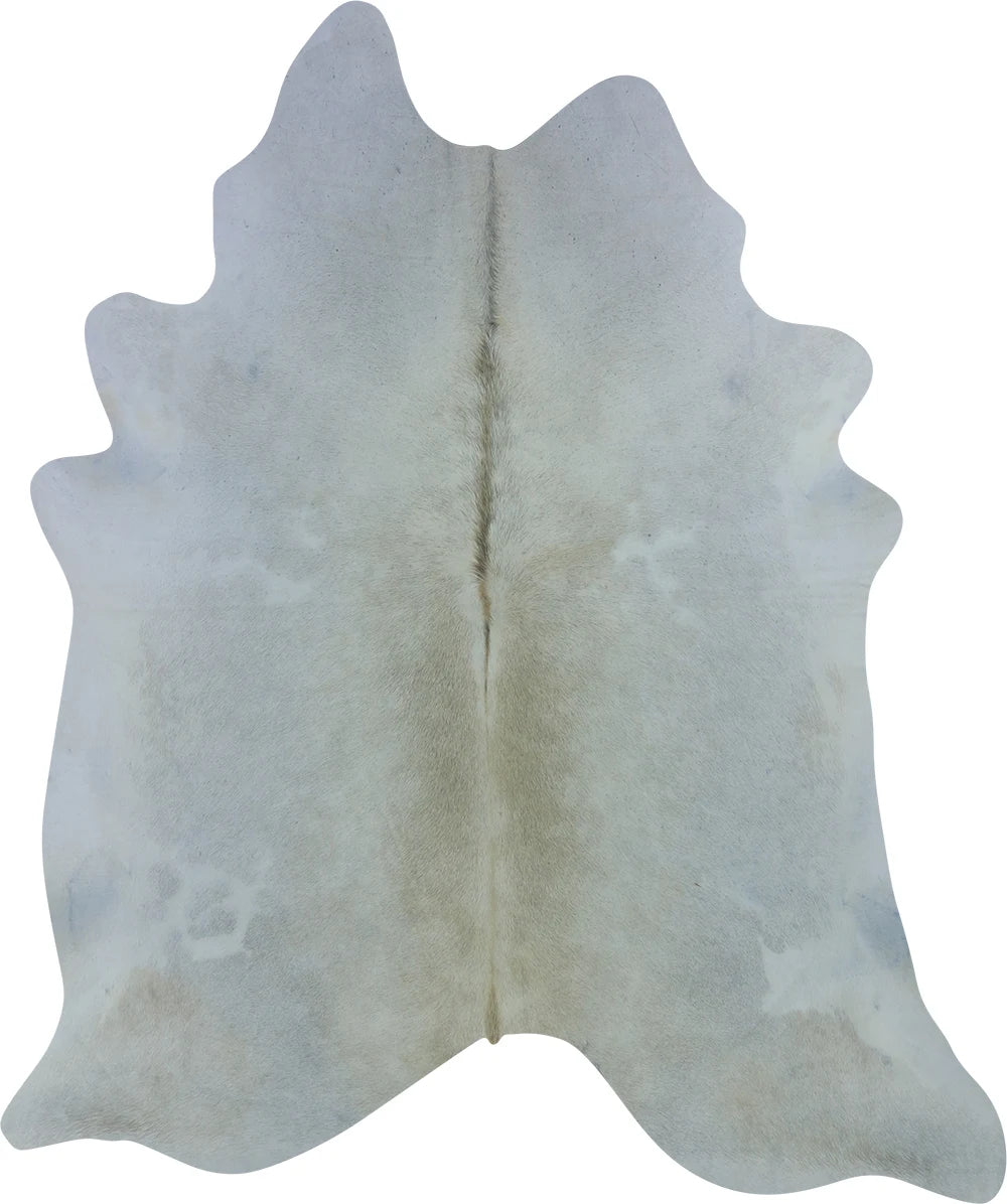 COWHIDE MEDIUM BEIGE GREY 2.5-3.4M - 223cm 200cm