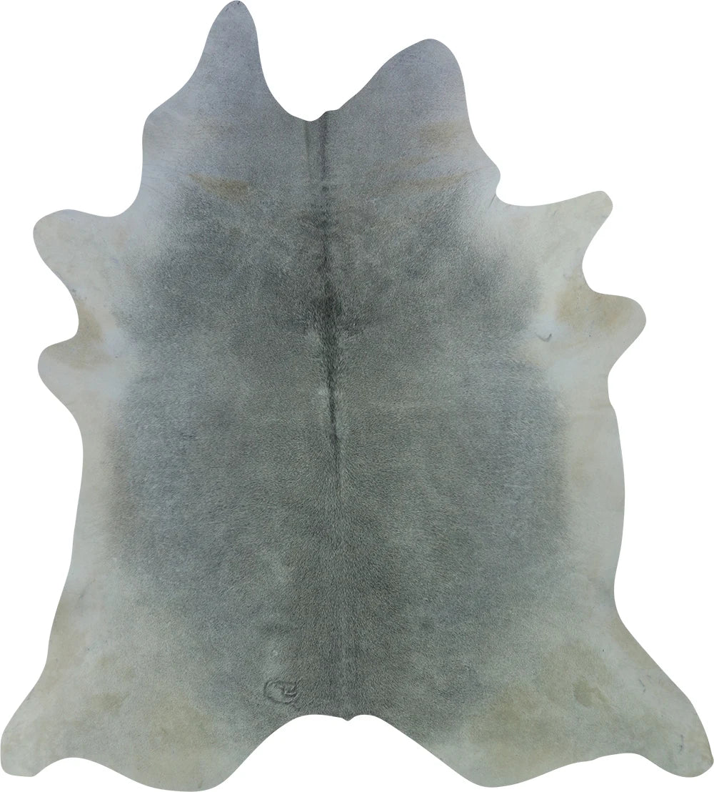 COWHIDE MEDIUM BEIGE GREY 2.5-3.4M - 218cm 208cm