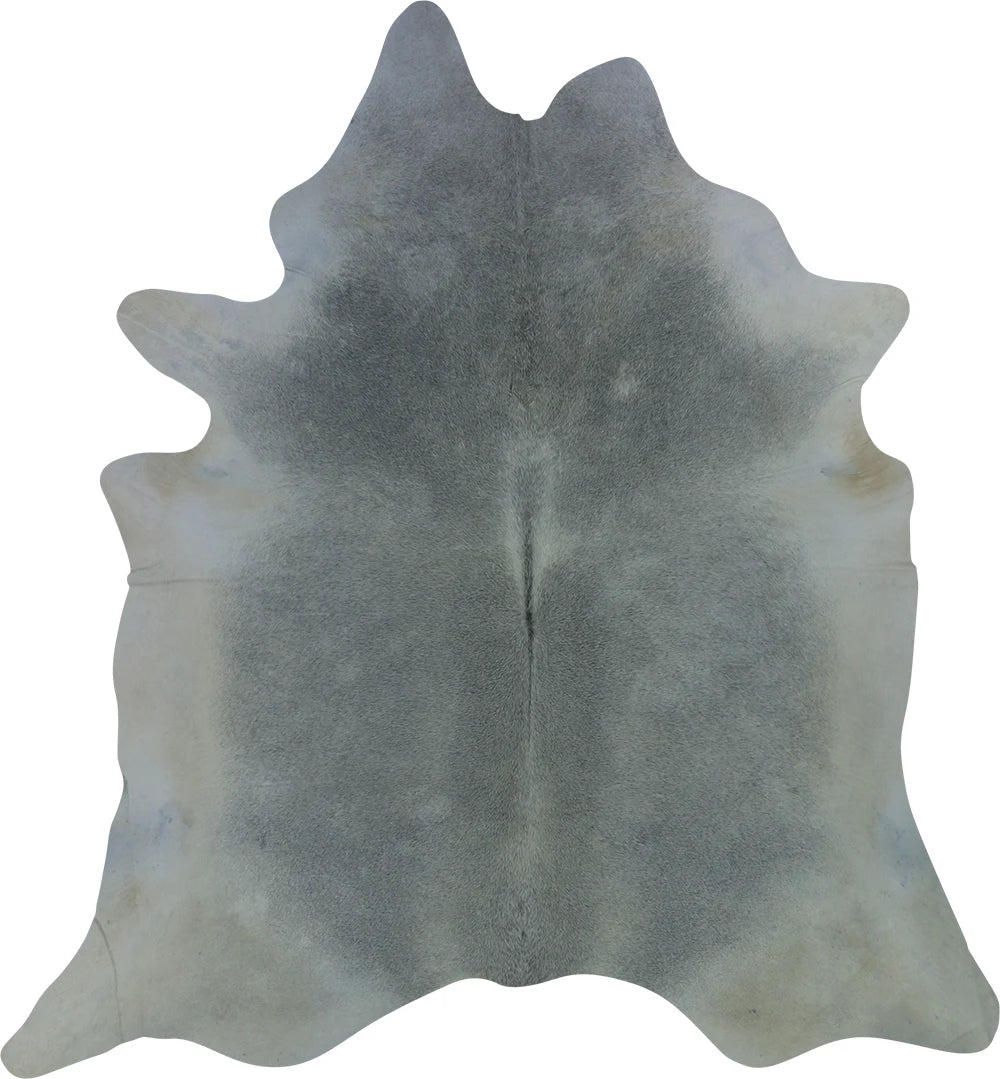 COWHIDE LARGE BEIGE GREY 3.5-3.9M - 221cm 219cm