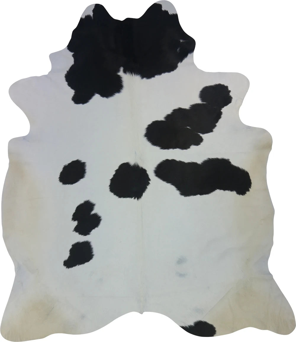 COWHIDE XXL BLACK & WHITE 4.5-4.9M - 261cm 227cm