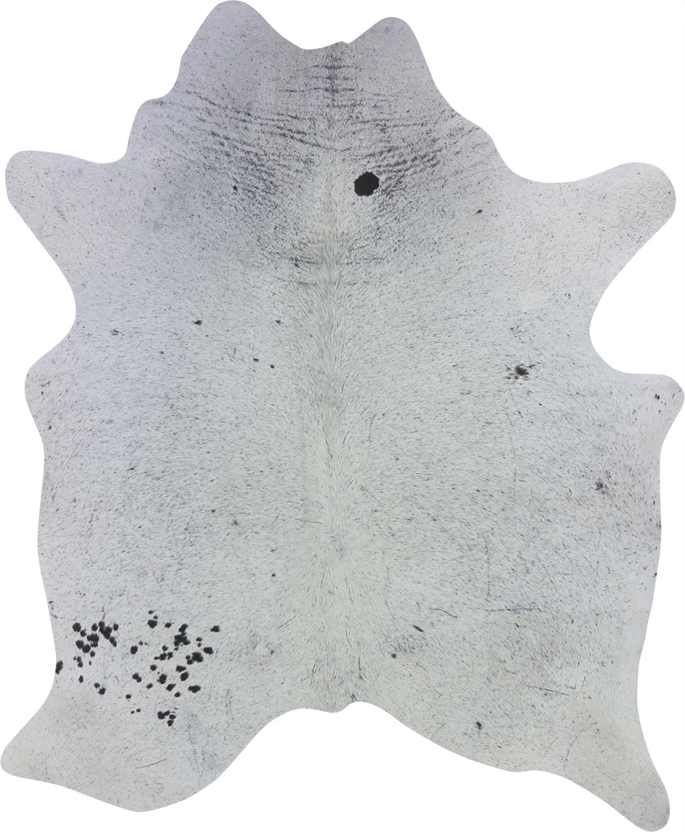 COWHIDE MEDIUM BLACK & WHITE SPECKLED 2.5-3.4M - 190cm 171cm