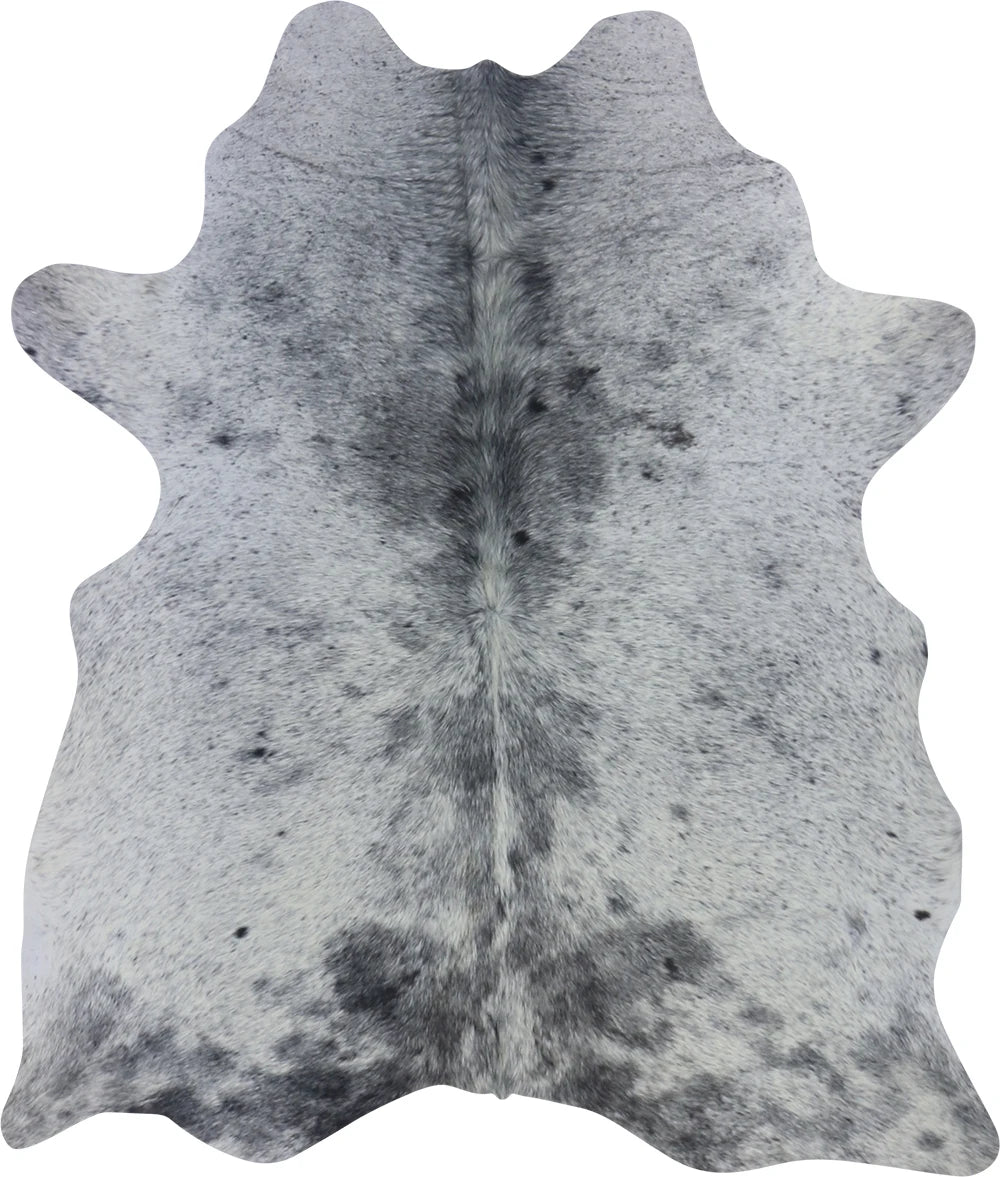 COWHIDE MEDIUM BLACK & WHITE SPECKLED 2.5-3.4M - 190cm 165cm