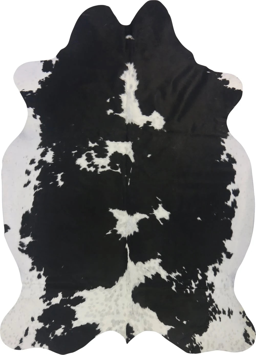 COWHIDE MEDIUM BLACK & WHITE 2.5-3.4M - 232cm 167cm