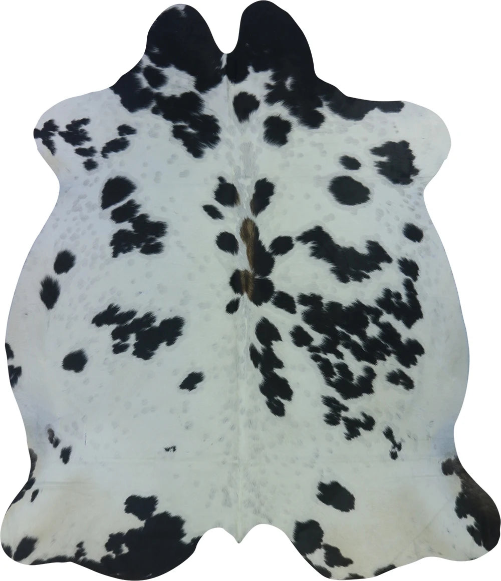 COWHIDE LARGE BLACK & WHITE 3.5-3.9M - 234cm 200cm