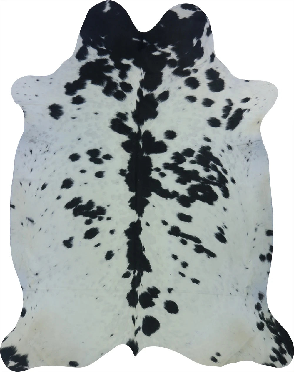 COWHIDE LARGE BLACK & WHITE 3.5-3.9M - 235cm 190cm