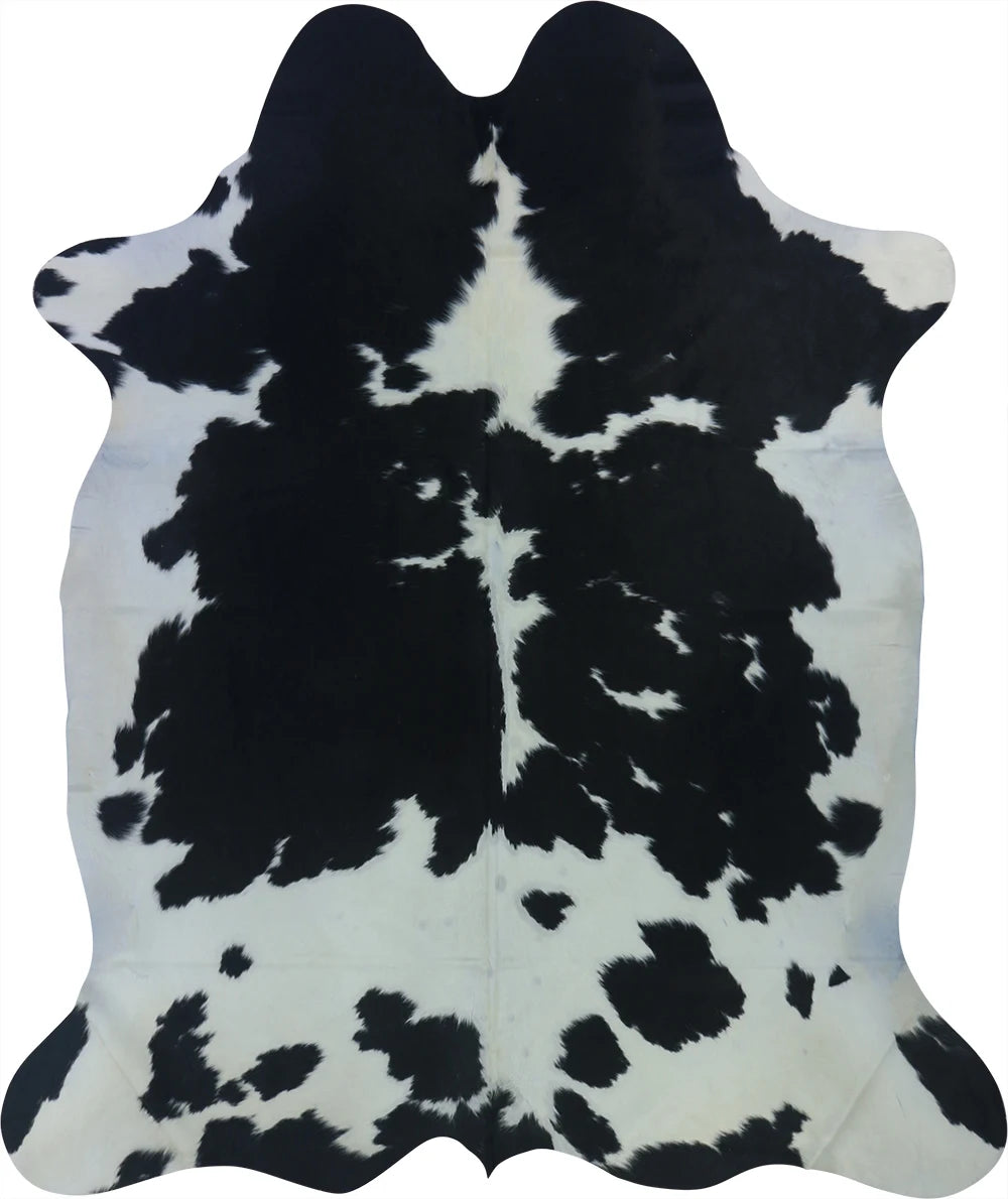 COWHIDE LARGE BLACK & WHITE 3.5-3.9M - 235cm 200cm
