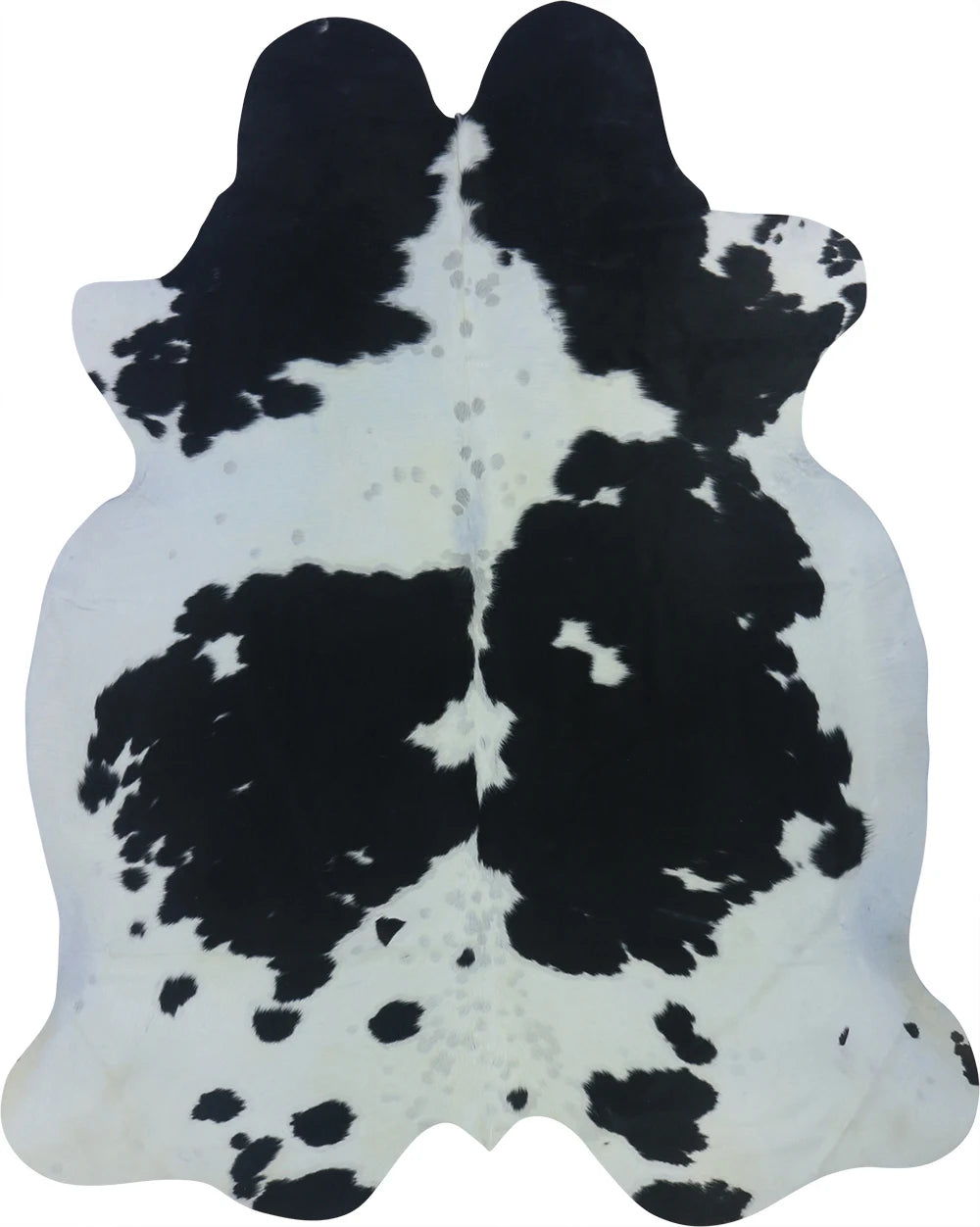 COWHIDE LARGE BLACK & WHITE 3.5-3.9M - 239cm 190cm