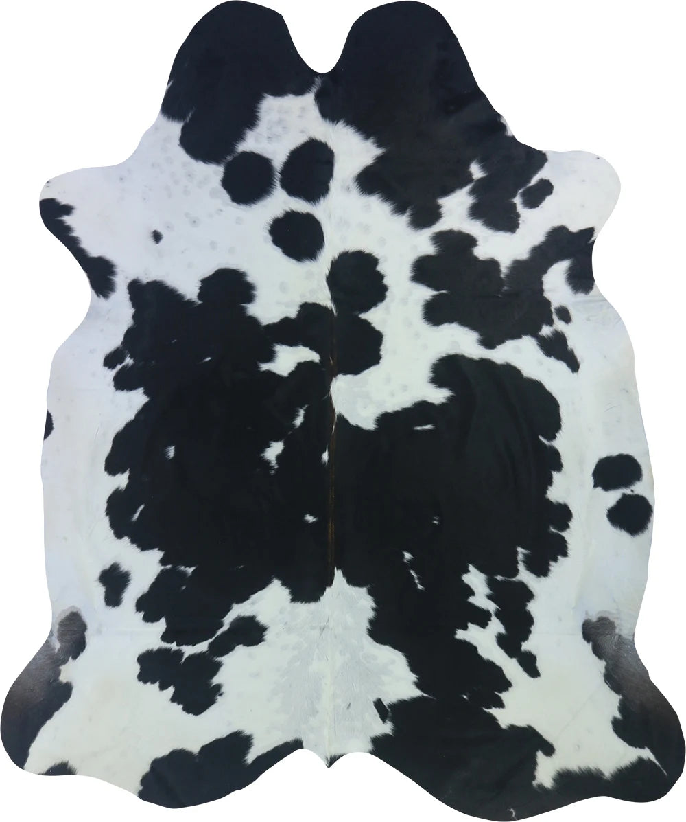 COWHIDE XL BLACK & WHITE 4-4.4M - 255cm 211cm