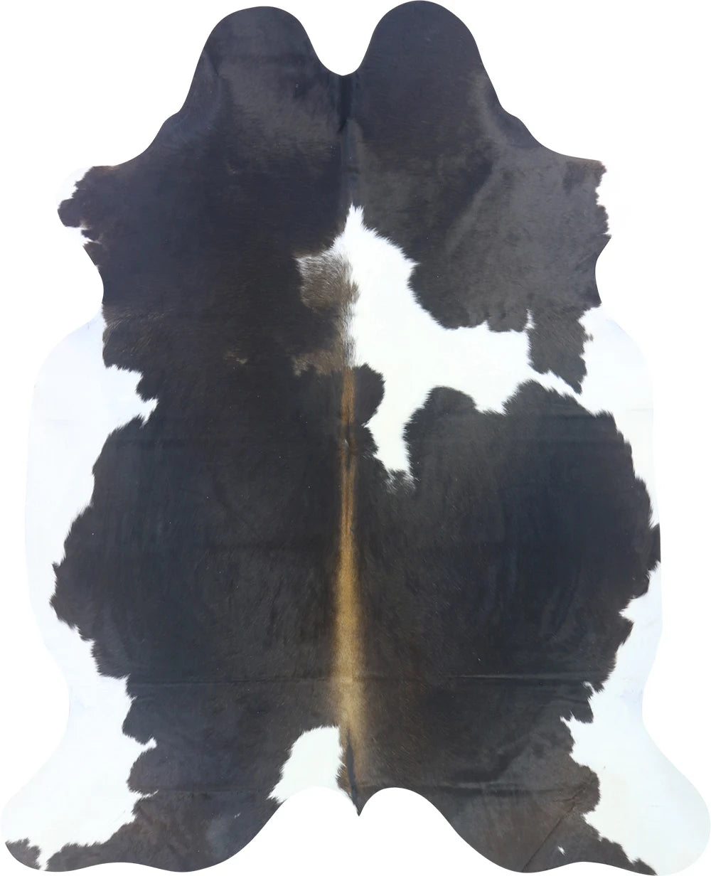 COWHIDE LARGE BROWN & WHITE SPECIAL 3.5-3.9M - 248cm 201cm