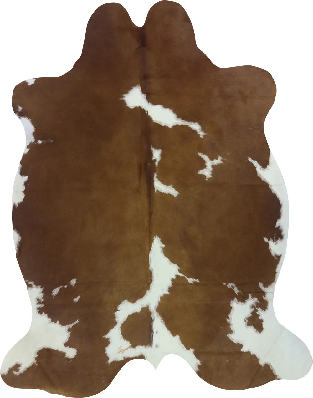 COWHIDE LARGE BROWN & WHITE SPECIAL 3.5-3.9M - 239cm 190cm