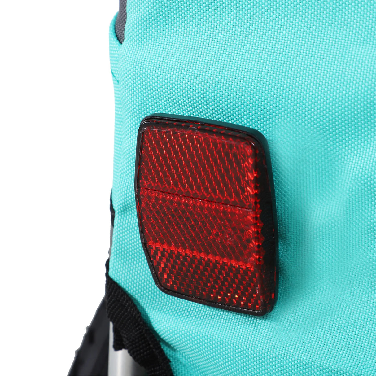 PawHut Folding Dog Bike Trailer Pet Cart Carrier for Bicycle Travel in Steel Frame with Hitch Coupler - Light Blue & Grey