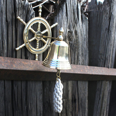 Ships Wheel Bell