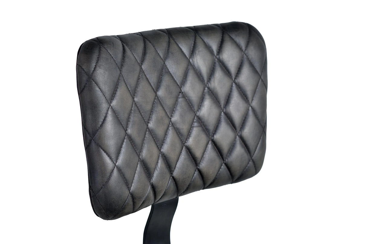 Giner and Colomer - Set Of 2 Leather & Metal Stools