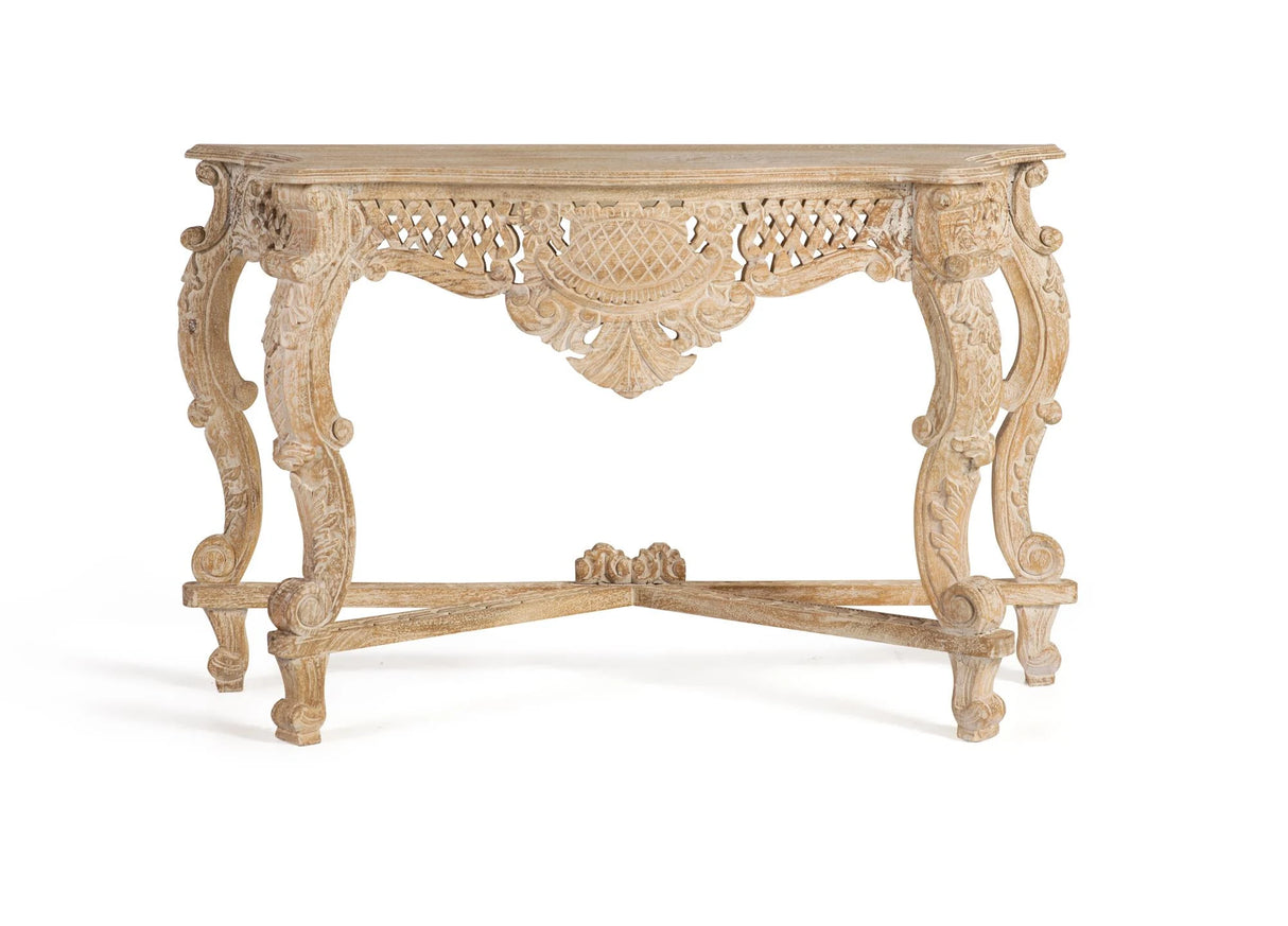 Giner and Colomer - Hand-Carved Mango Wood Console