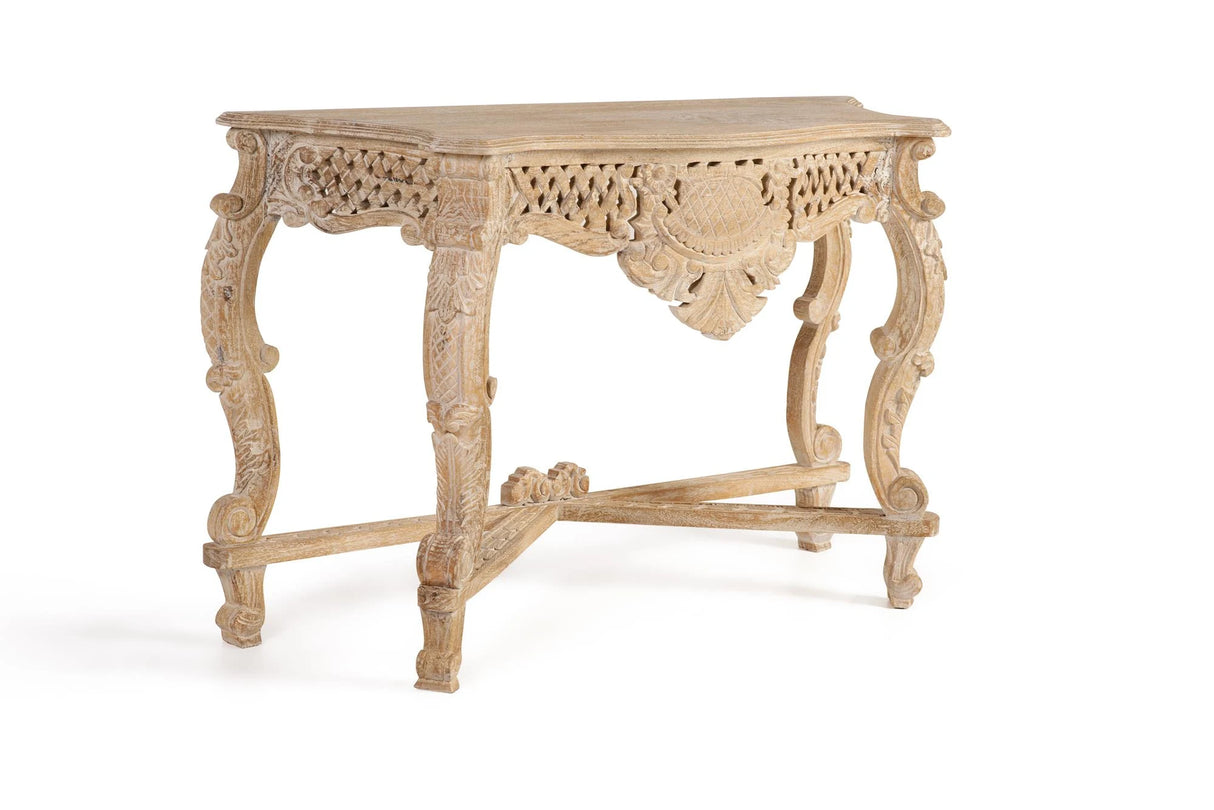 Giner and Colomer - Hand-Carved Mango Wood Console