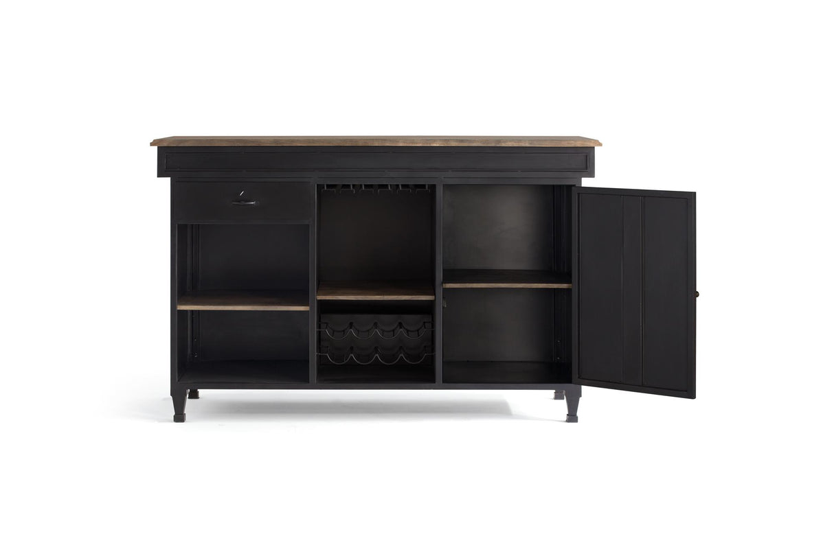 Giner and Colomer - Metal & Mango Wood Bar Counter