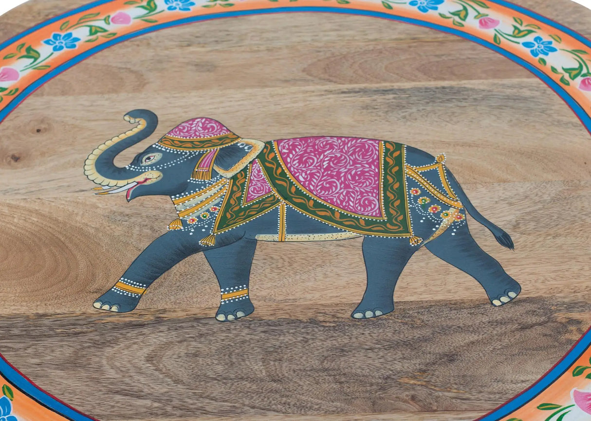 Giner and Colomer - Mango Wood & Metal Coffee Table