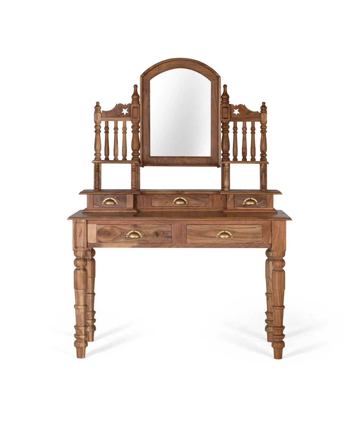 Giner and Colomer - Mango Wood Dining Table With Metal Base