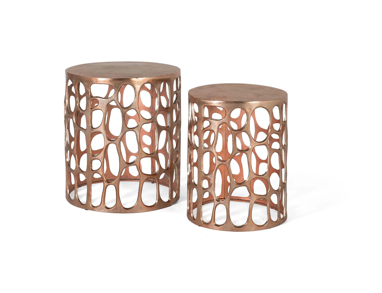 Giner and Colomer - Set Of 2 Metal Coffee Tables