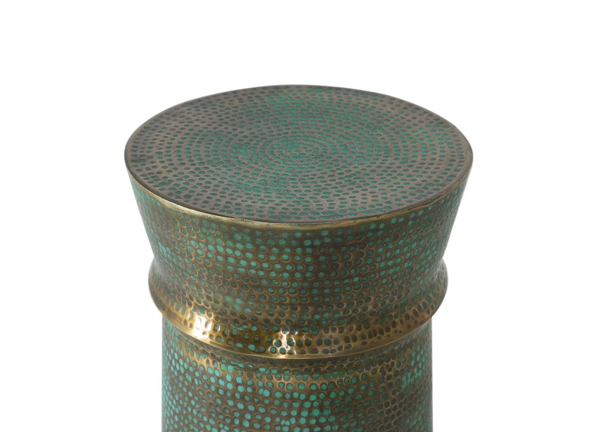 Giner and Colomer - Iron Side Table With Aged Finish