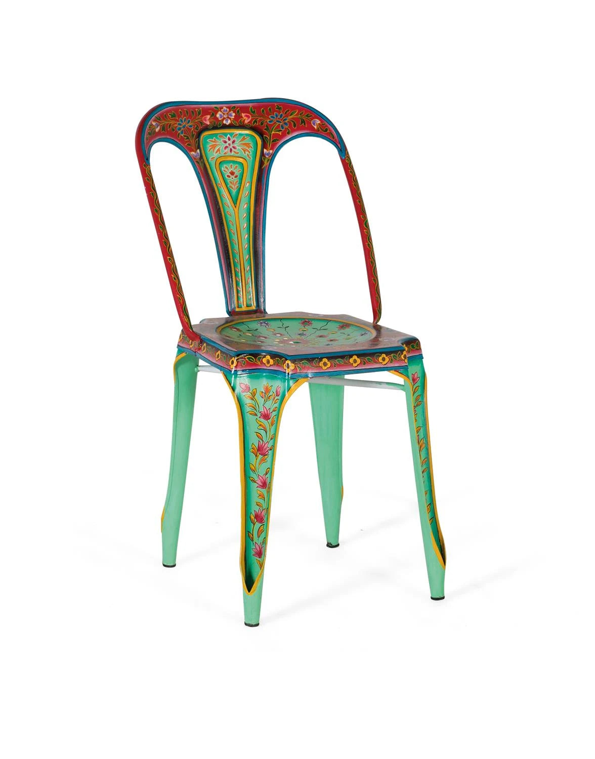 Giner and Colomer - Set Of 2 Hand-Painted Metal Chairs