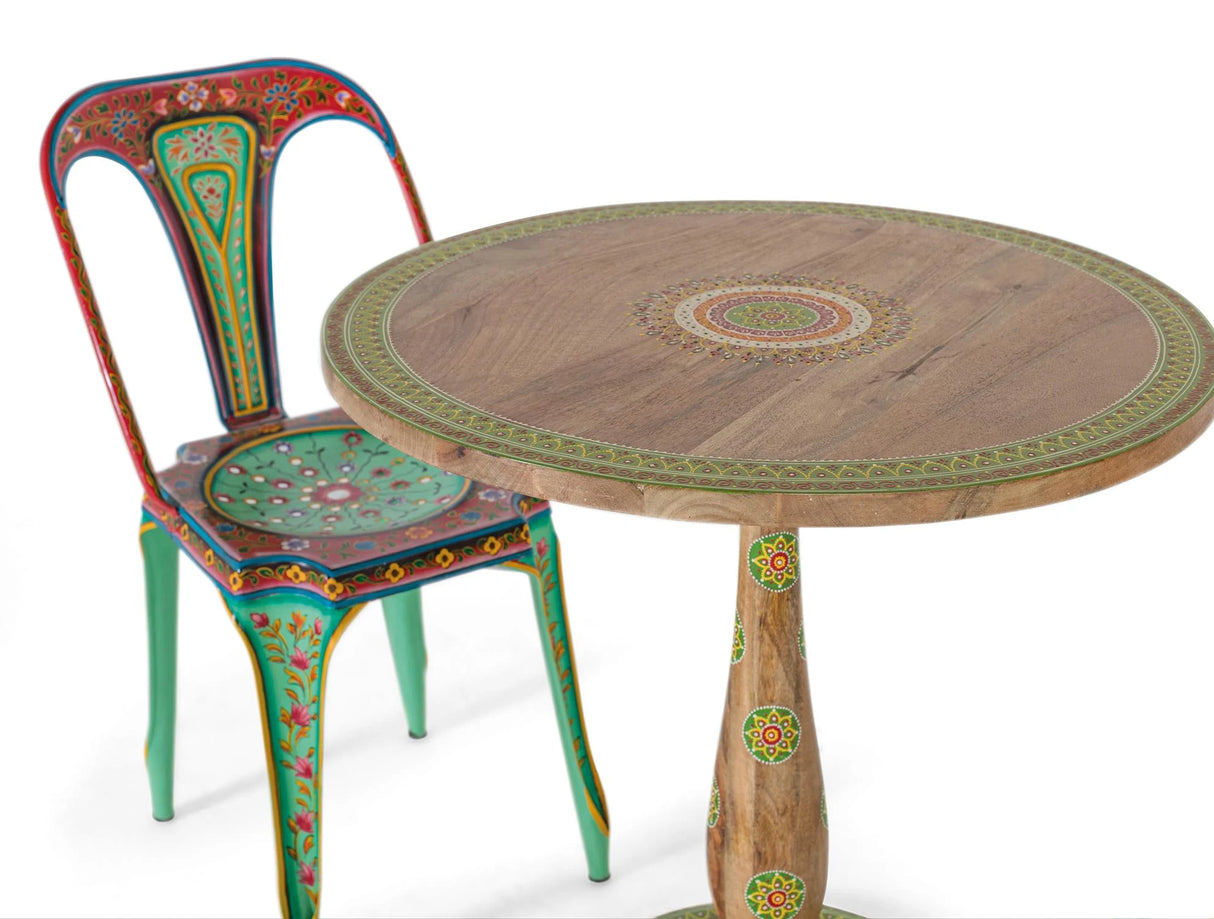 Giner and Colomer - Set Of 2 Hand-Painted Metal Chairs