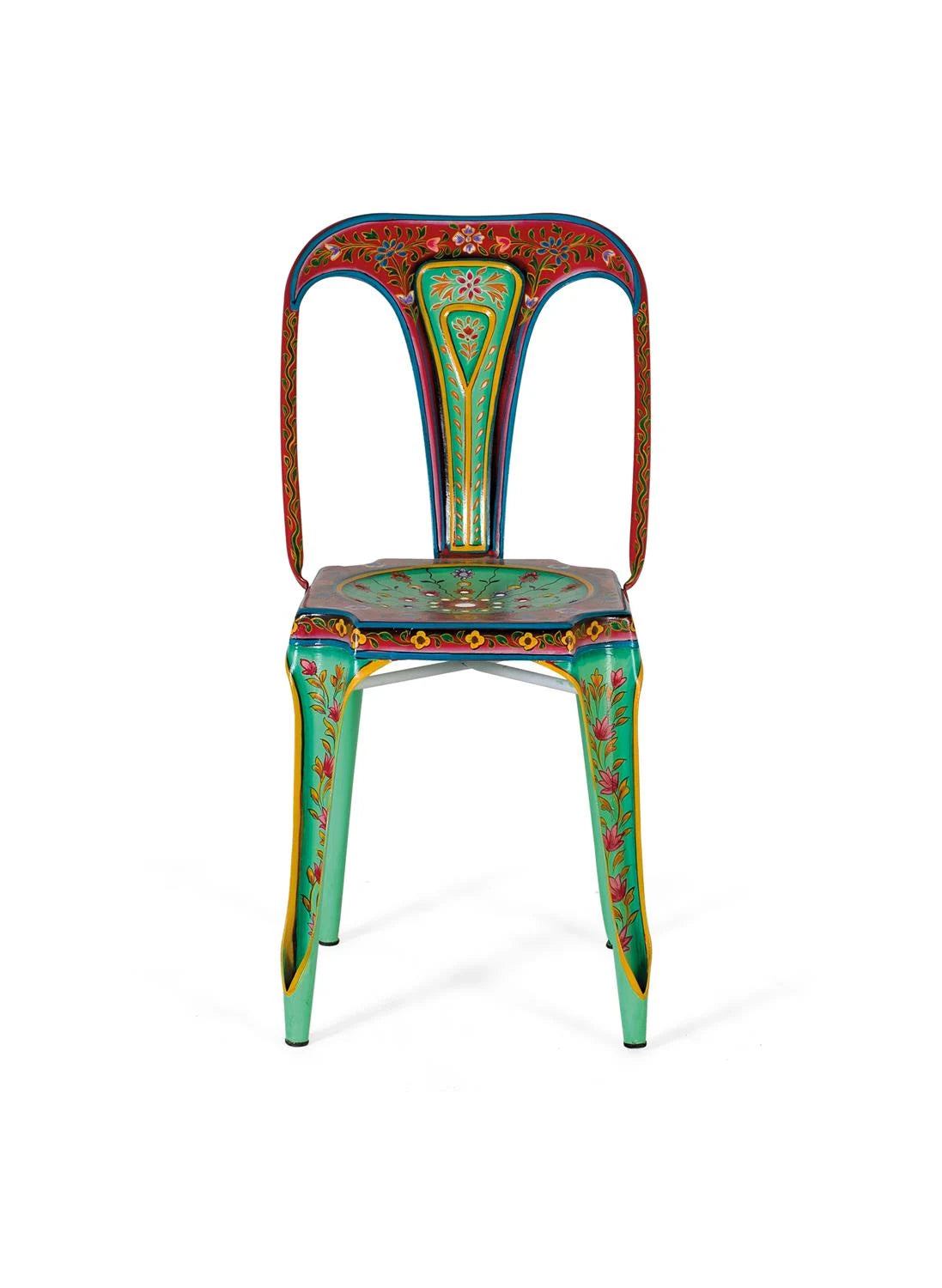 Giner and Colomer - Set Of 2 Hand-Painted Metal Chairs