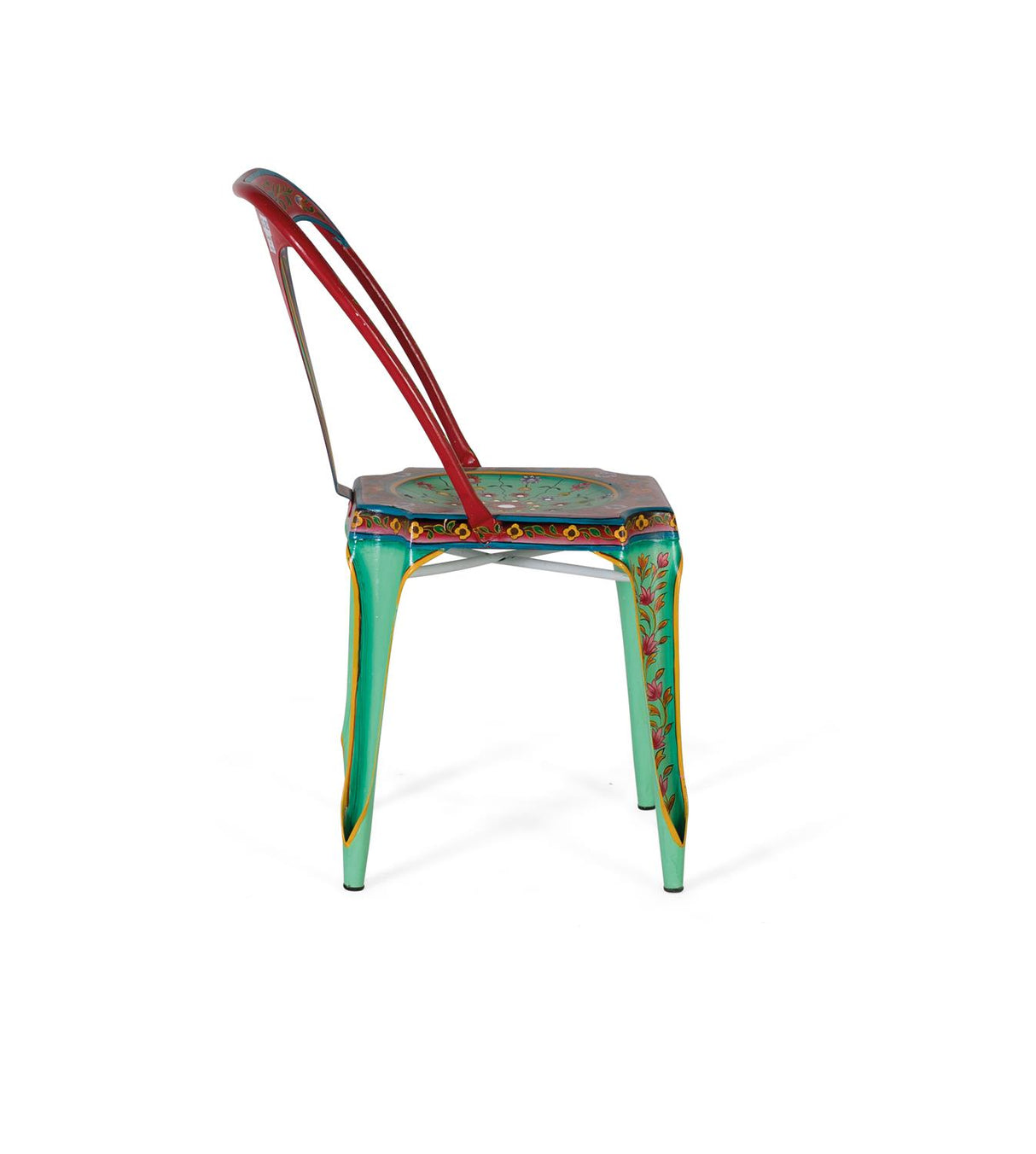 Giner and Colomer - Set Of 2 Hand-Painted Metal Chairs