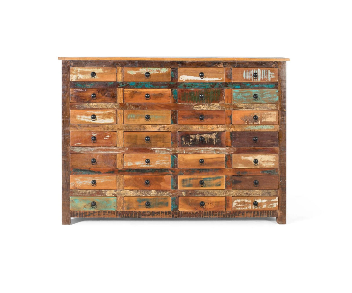Giner and Colomer - 28-Drawer Recycled Wood Sideboard
