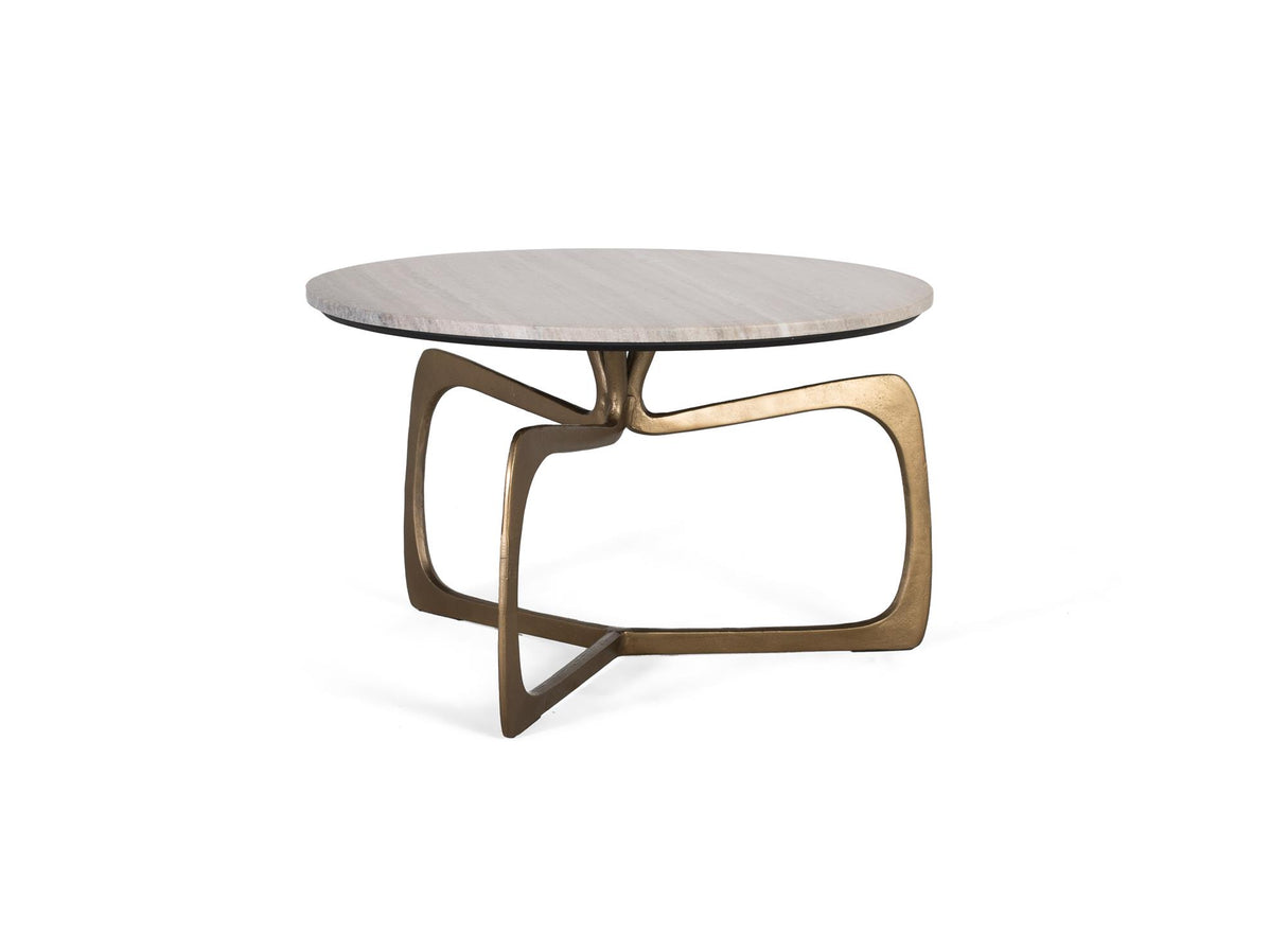 Giner and Colomer - Aluminum & Marble Coffee Table