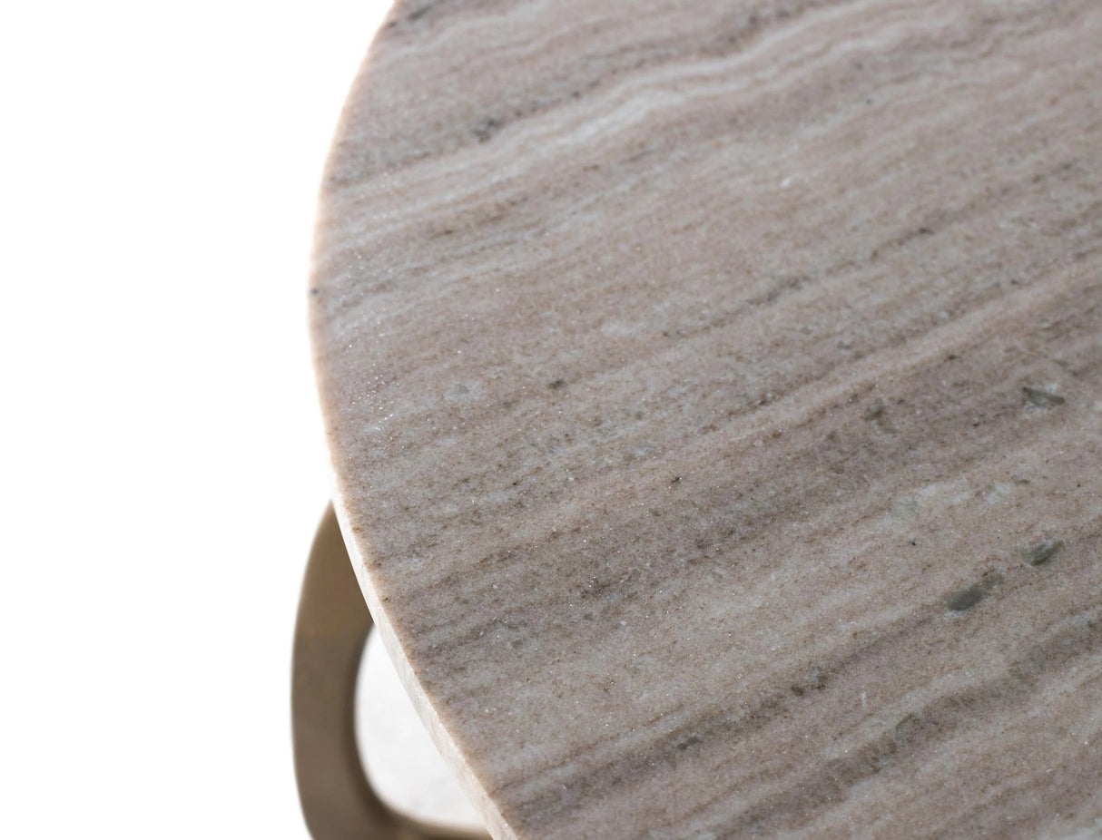 Giner and Colomer - Aluminum & Marble Coffee Table