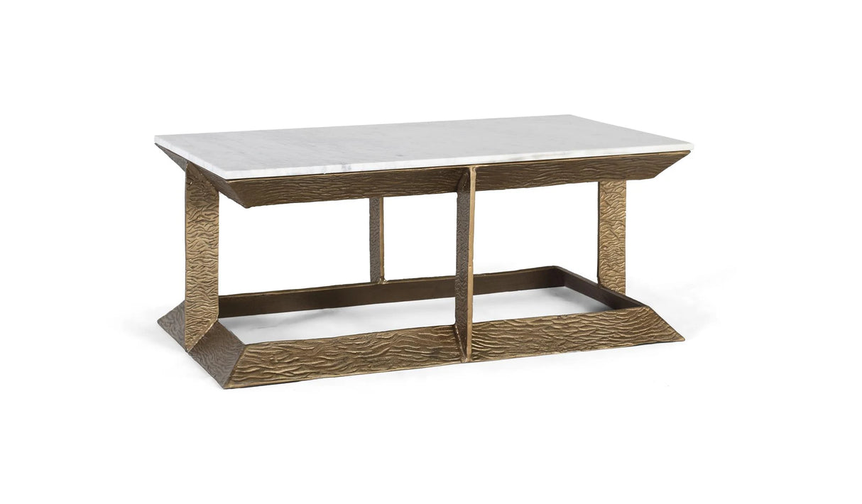 Giner and Colomer - Aluminum & Marble Coffee Table