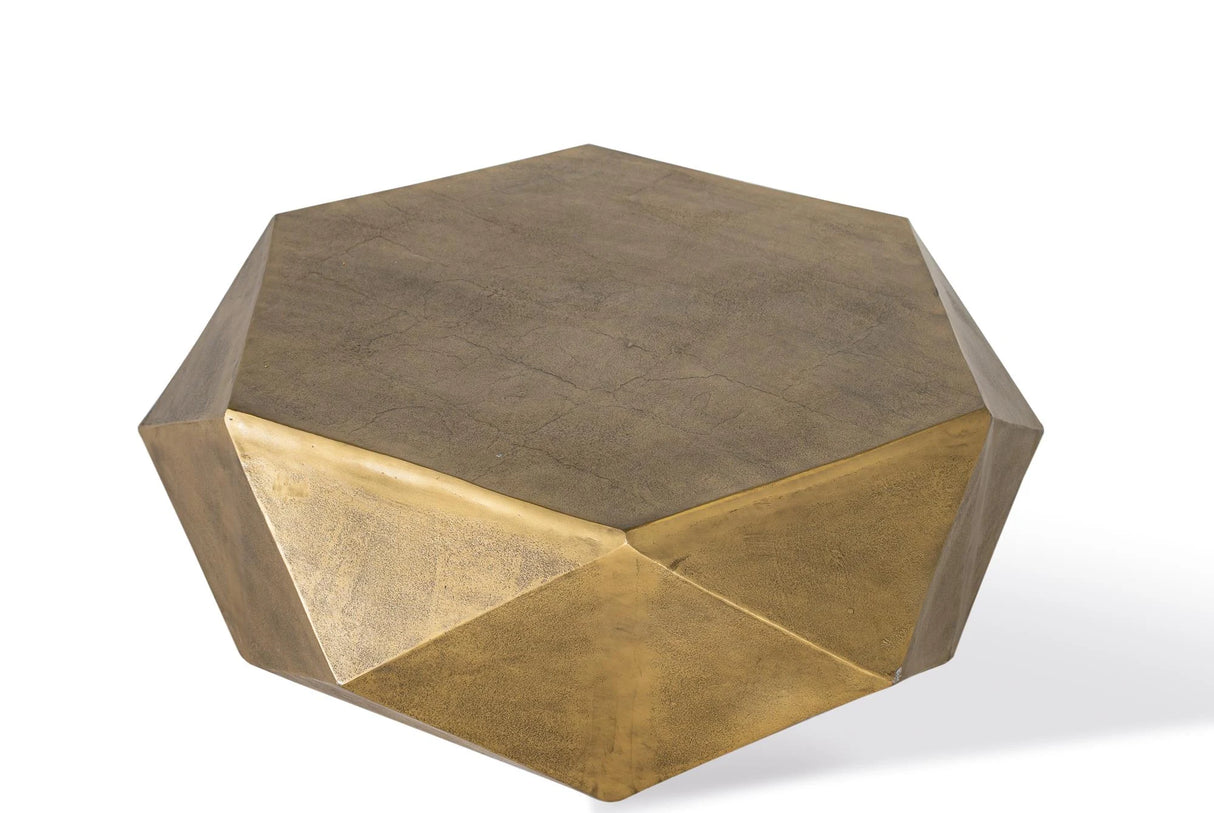 Giner and Colomer - Hexagonal Aluminum Coffee Table