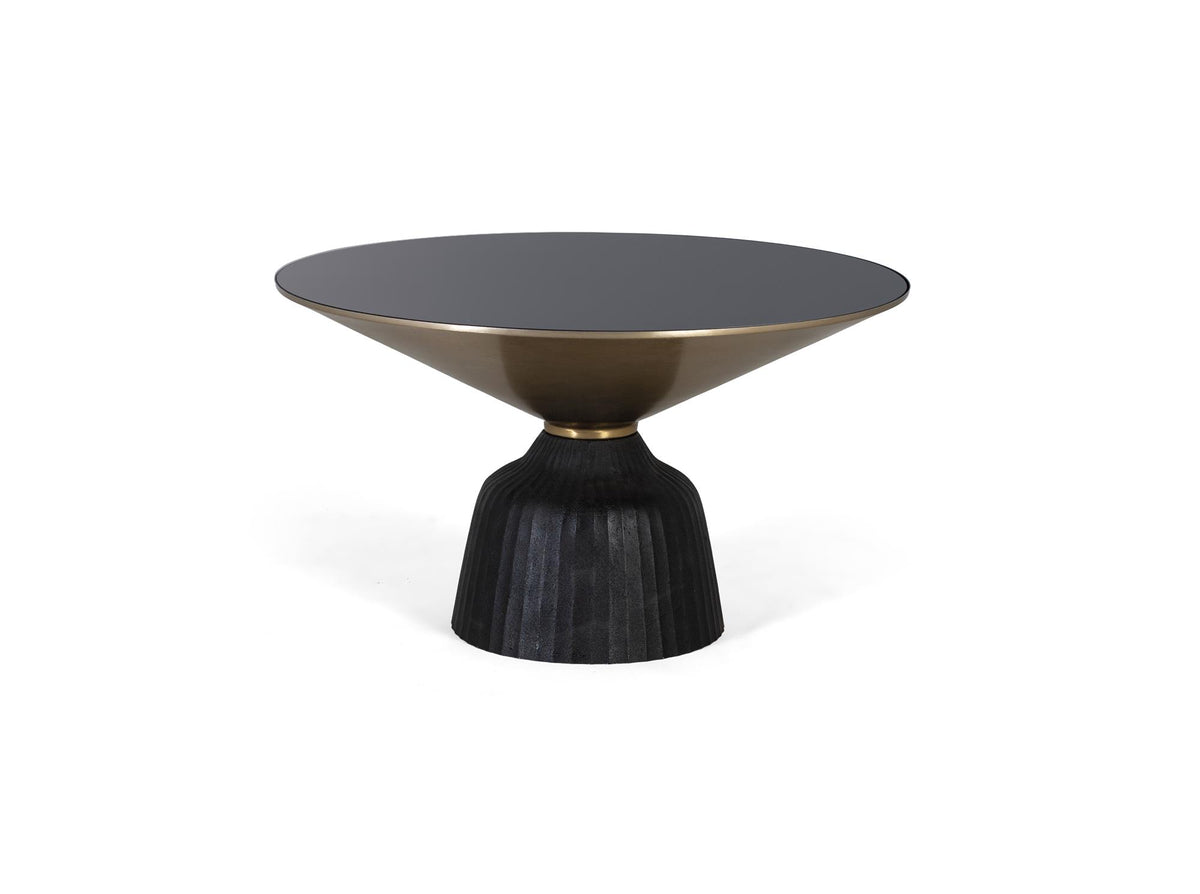 Giner and Colomer - Coffee Table With Tempered Glass & Aluminum Top
