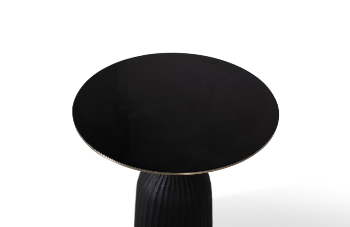 Giner and Colomer - Coffee Table With Tempered Glass & Metal Top