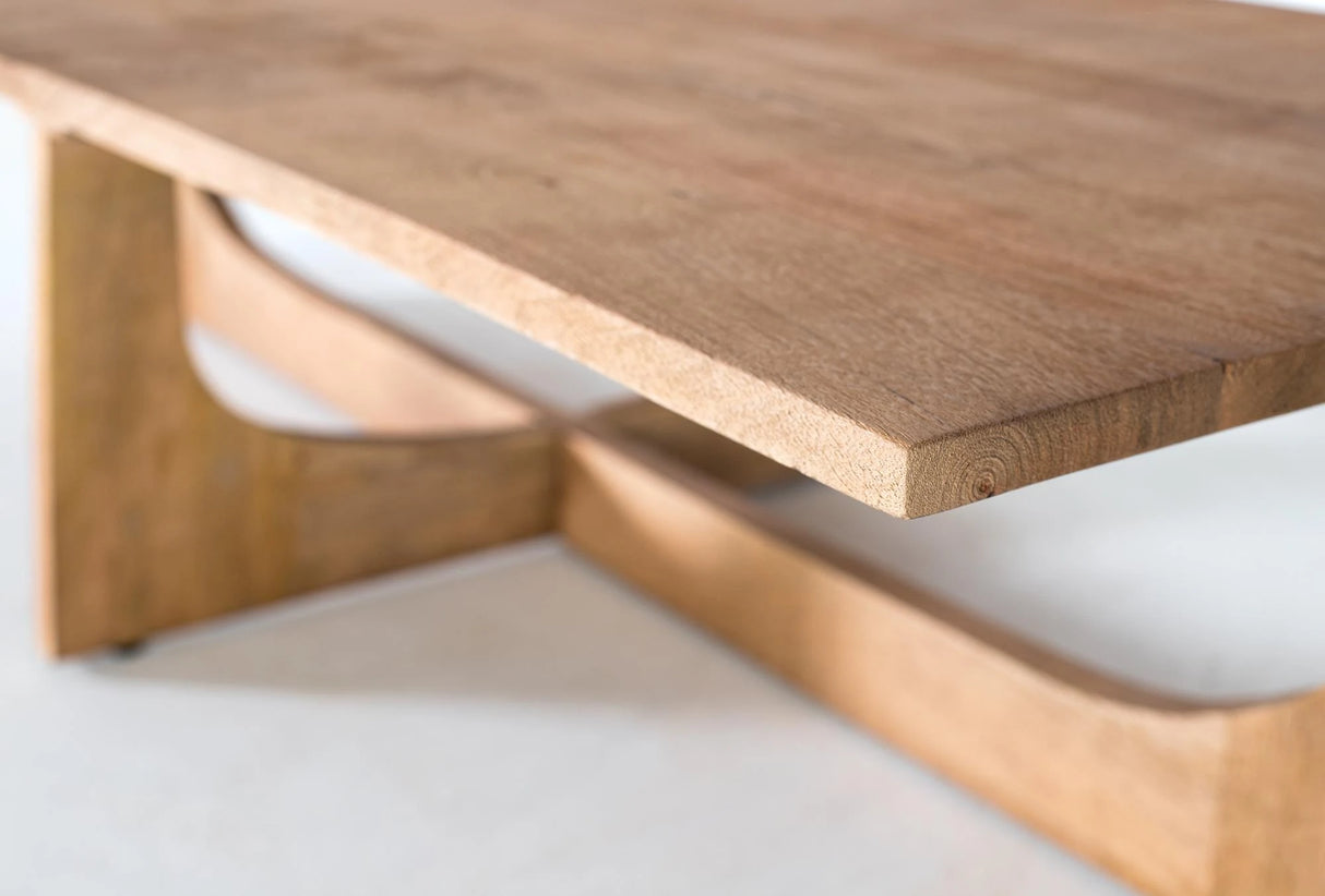 Giner and Colomer - Mango Wood Coffee Table In Natural Finish
