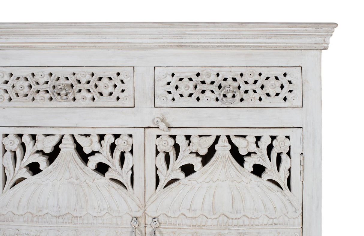 Giner and Colomer - 4-Door, 4-Drawer Mango Wood Sideboard