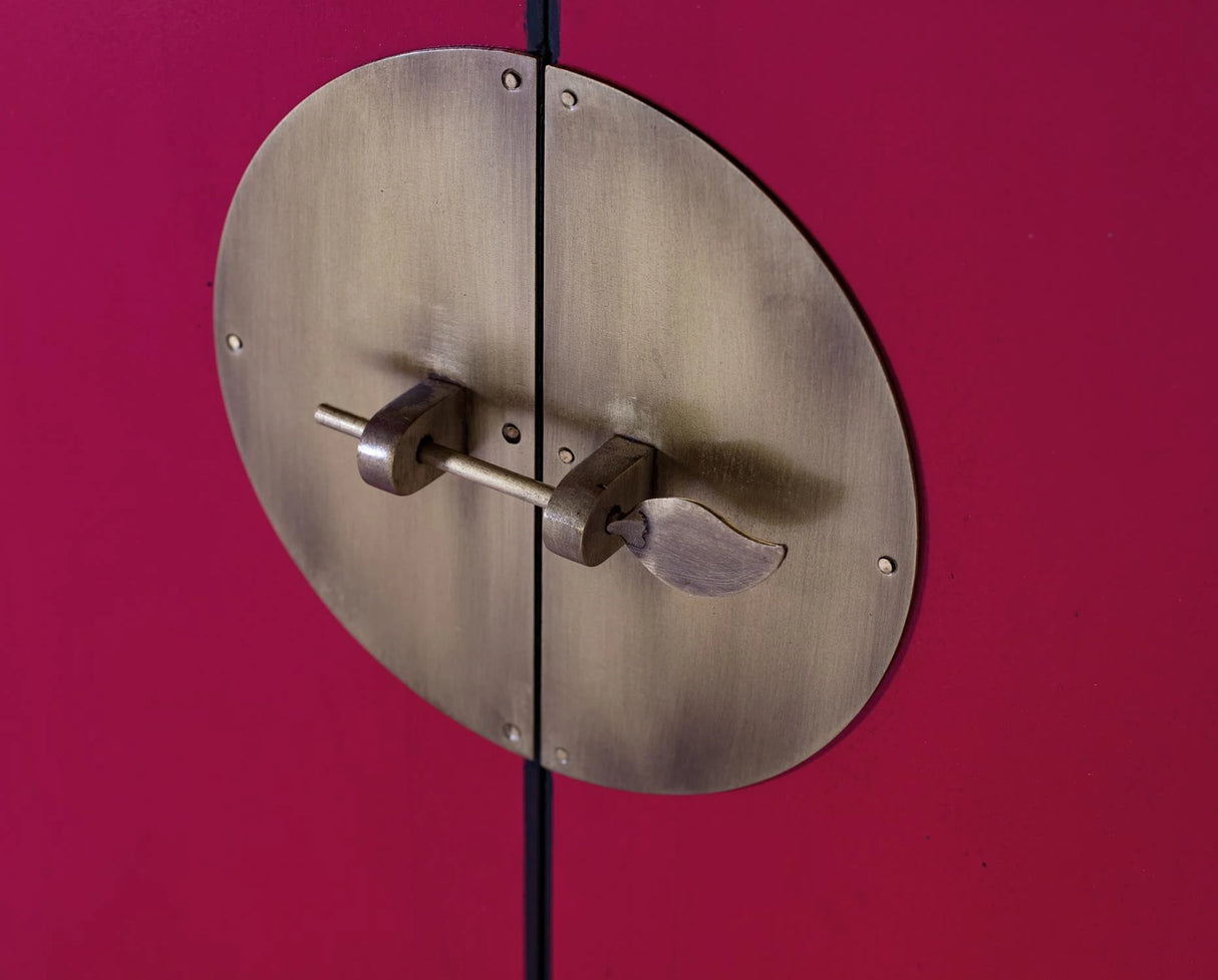 Giner and Colomer - 2-Door, 3-Drawer Mango Wood Sideboard