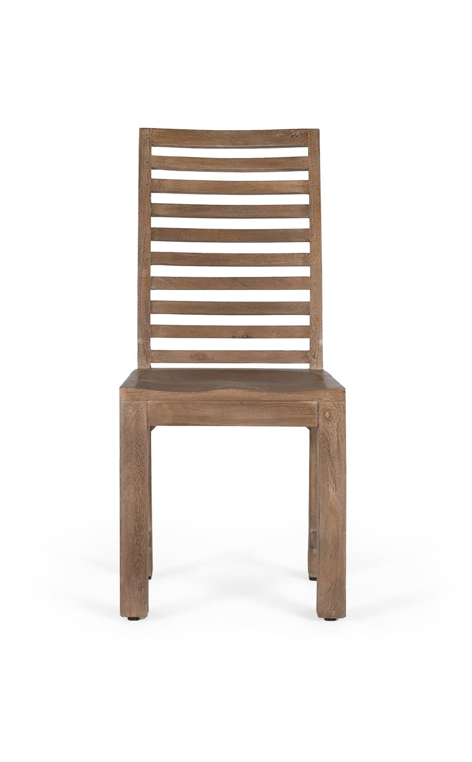 Giner and Colomer - Set Of 2 Mango Wood Chairs