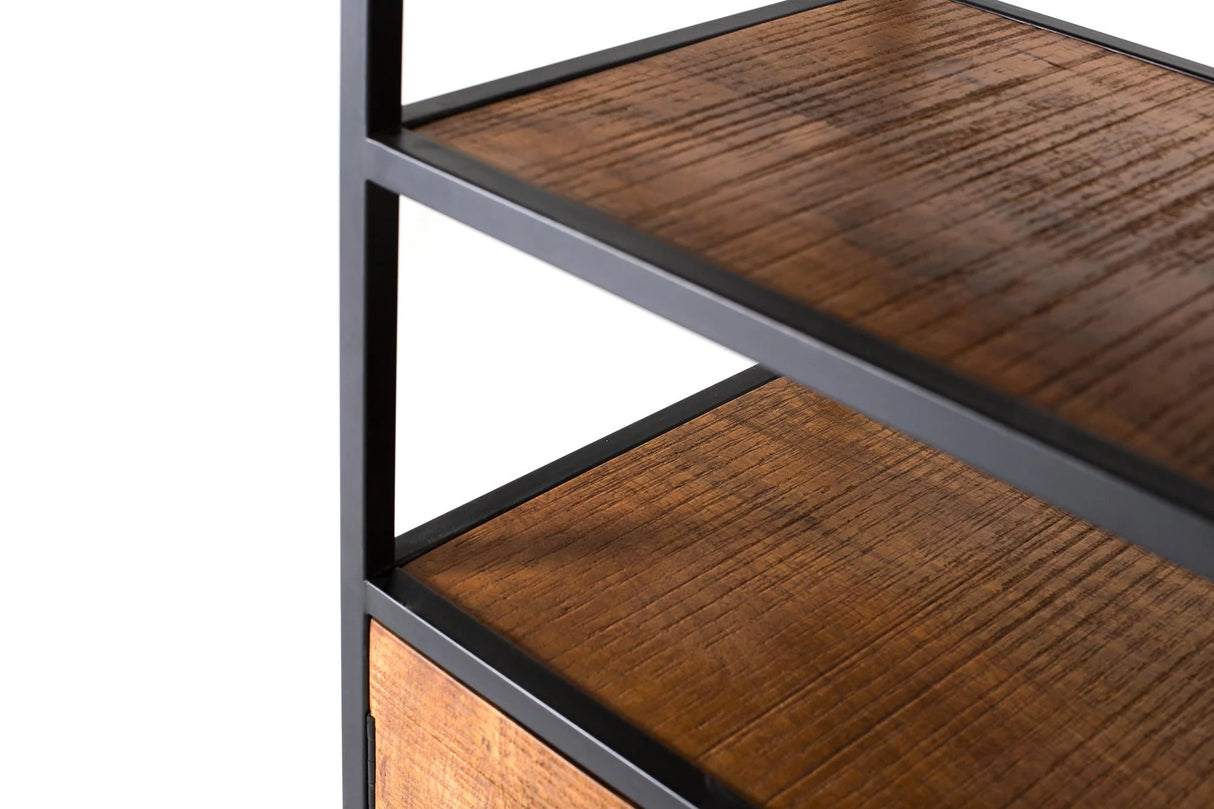 Giner and Colomer - Mango Wood & Metal Bookcase