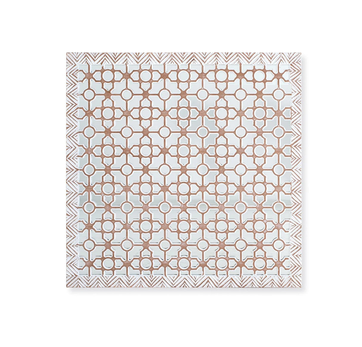 Giner and Colomer - Decorative Panel / Headboard In MDF & Mirror (W120 x H120)