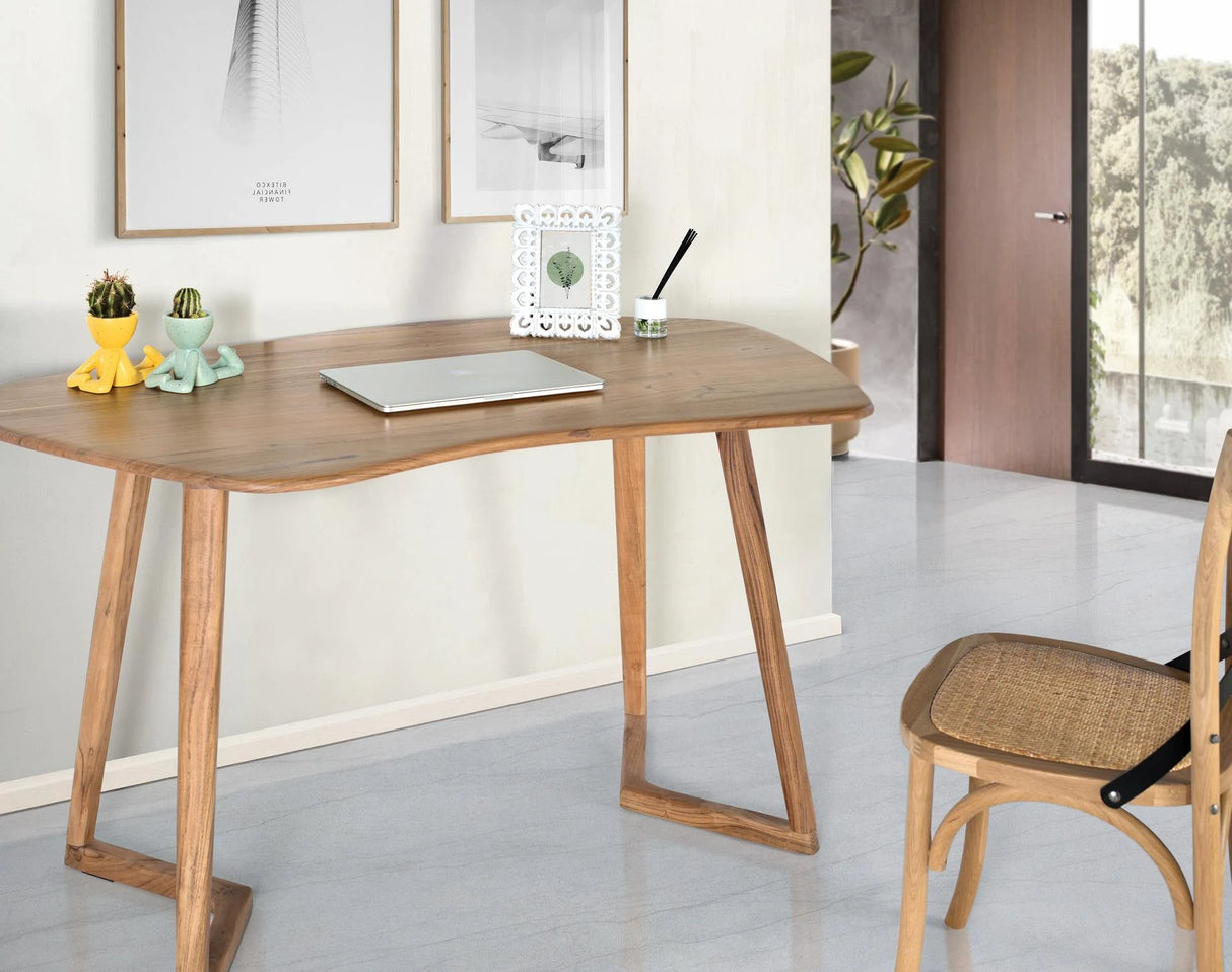 Giner and Colomer - Solid Acacia Desk With Irregular Top