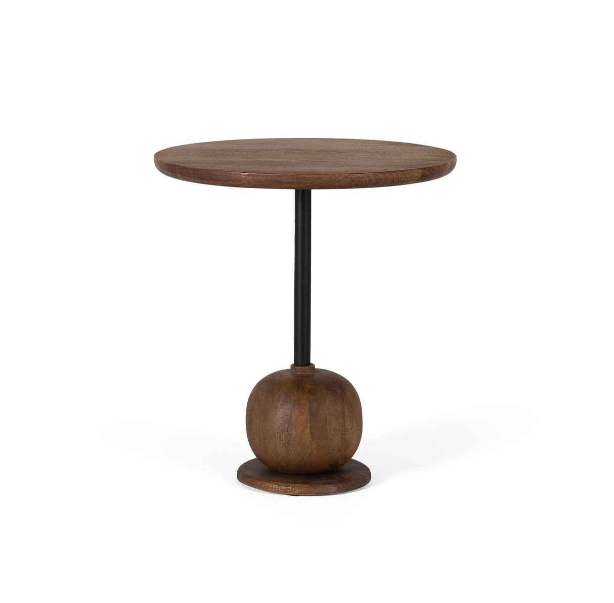 Giner and Colomer - Round Mango Wood Side Table