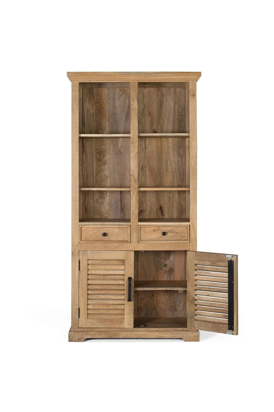 Giner and Colomer - Natural Mango Wood Bookcase (W90 x H180)